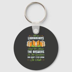 Chaveiro Presentes Engraçados para Bibliotecários