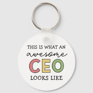 Chaveiro Presentes engraçados para CEO Presentes de Chefe