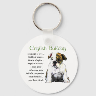 Chaveiro Presentes ingleses do buldogue