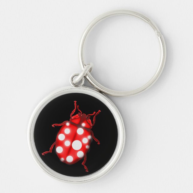 Chaveiro Presentes para jardinagem Lady Bug Ladybird (Frente)