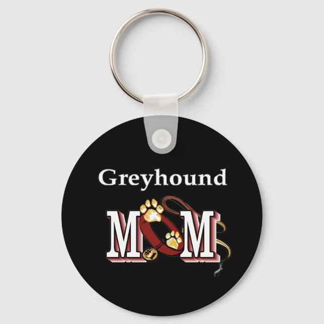 Chaveiro Presentes para mães de Greyhound (Frente)