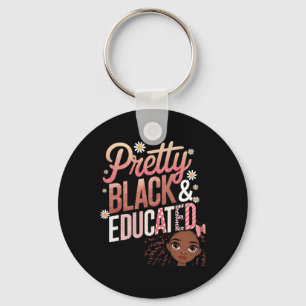 Chaveiro Presentes para Mulheres Negras e Educadas Presente