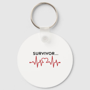 Chaveiro Presentes para Sobreviventes de Infarto Corações d