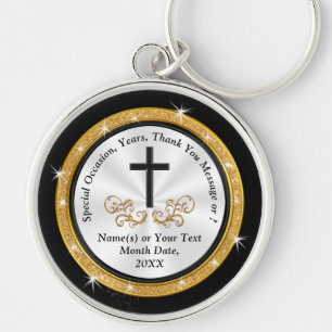 Chaveiro Presentes Personalizados Cristãos para Homens e Mu