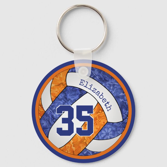 Chaveiro presentes personalizados da equipe de vôlei das ra (Frente)