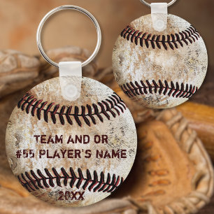Chaveiro Presentes personalizados de basebol para jogadores
