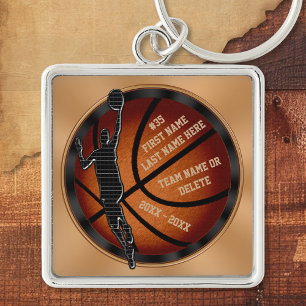 Chaveiro Presentes personalizados, Mais velho de basquete,