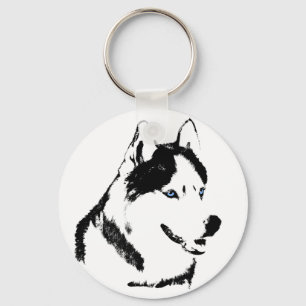 Chaveiro Presentes roncos do cão do Malamute do rouco