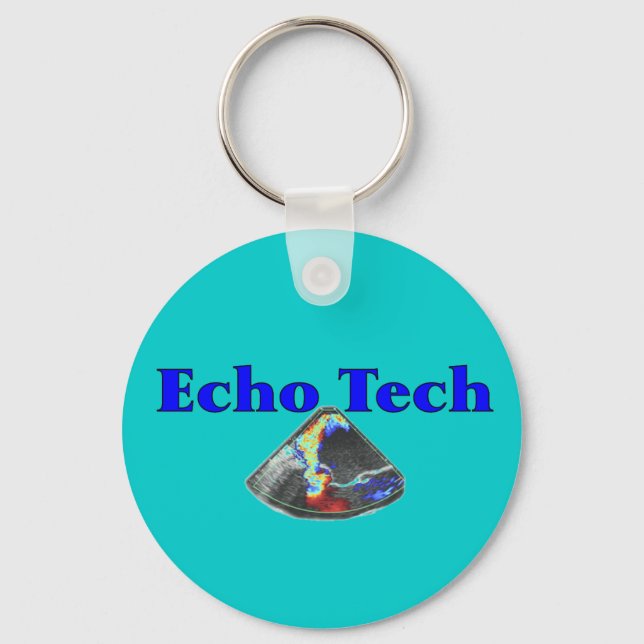 Chaveiro Presentes Técnicos Echo (Cardiac Echo Tech) (Frente)