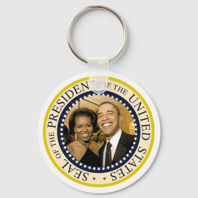 Chaveiro President Obama and First Lady Michelle (Frente)