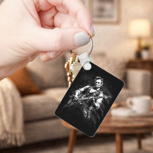 Chaveiro Presidente Abraham Lincoln Tocando Violão