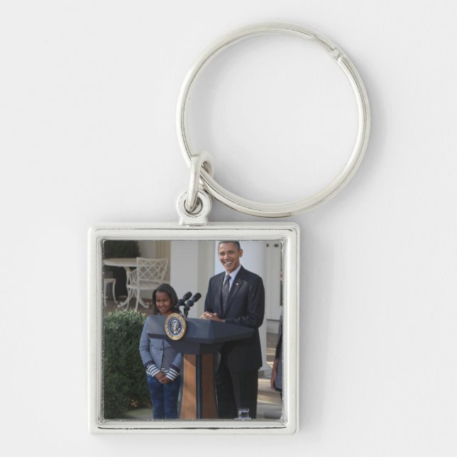 Chaveiro Presidente Barack Obama perdoa o (Frente)
