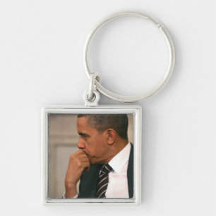 Chaveiro Presidente Barack Obama se reúne com o Presidente