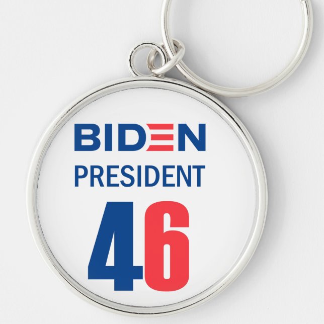 Chaveiro Presidente Biden 46 (Frente)