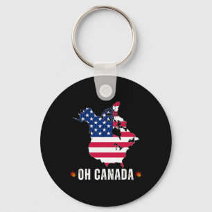 Chaveiro Presidente Engraçado Donald Trump Oh Canadá EUA Am