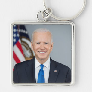 Chaveiro Presidente Joe Biden White House Retrato