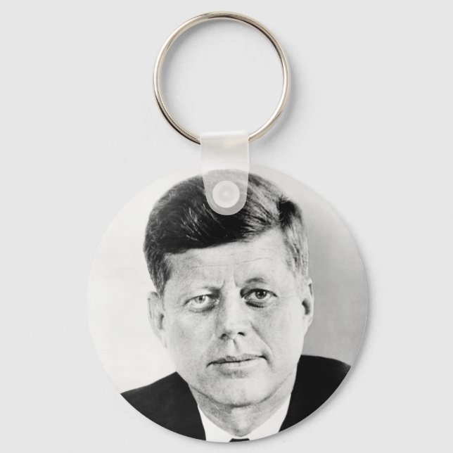 Chaveiro Presidente John F Kennedy Portrait (Frente)