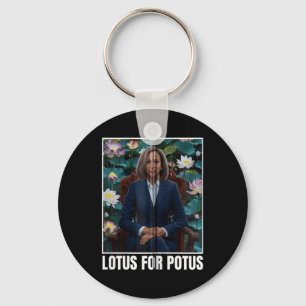 Chaveiro Presidente Kamala Harris Retrait Lotus Para Potus