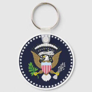 Chaveiro Presidente Obama Presidencial Inauguração Selo
