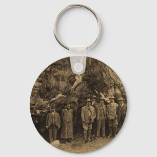 Chaveiro Presidente Roosevelt e John Muir '03 (Sepia)