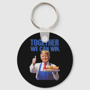 Chaveiro Presidente Trump Faz Batatas Fritas