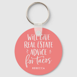 Chaveiro Prestará Aconselhamento Imobiliário Para Tacos, Ag