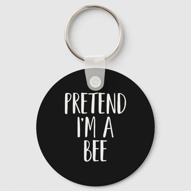 Chaveiro Pretend I'm A Bee Family Women Men Kids Halloween  (Frente)