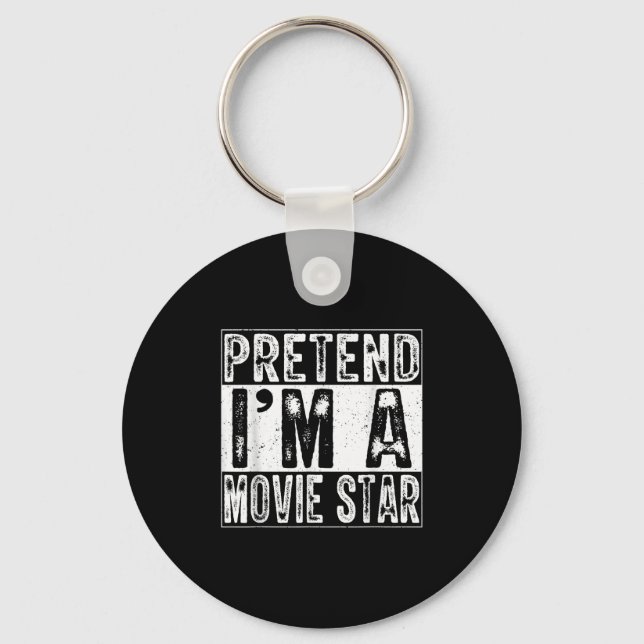 Chaveiro Pretend I'm A Movie Star Family Women Men Costume  (Frente)