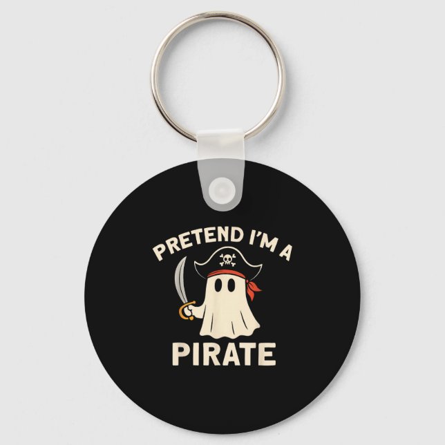 Chaveiro Pretend I'm A Rate Funny Halloween Ghost Costume M (Frente)