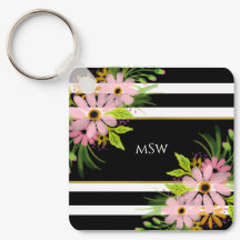 Preto branco liso Dourado, floral, personalizado