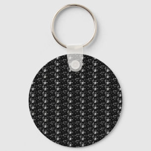 Chaveiro preto-brilhante