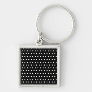 Chaveiro preto dar pontos dar pontos pontear polka dots tup