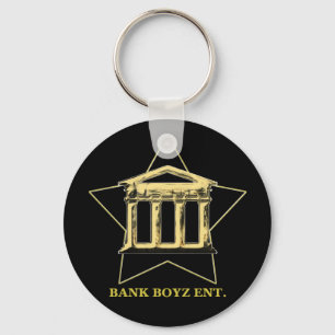 Chaveiro preto de Boyz do banco