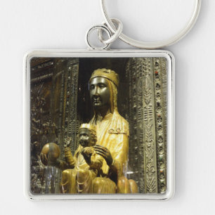chaveiro preto de montserrat do madonna