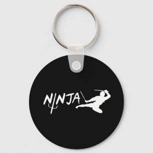 Chaveiro Preto de Ninja