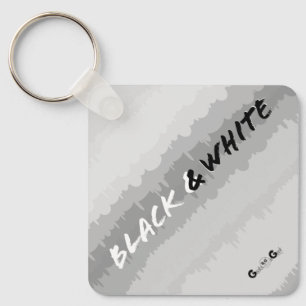 Chaveiro "Preto e Branco"