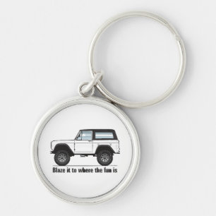 Chaveiro Preto multicolorido superior