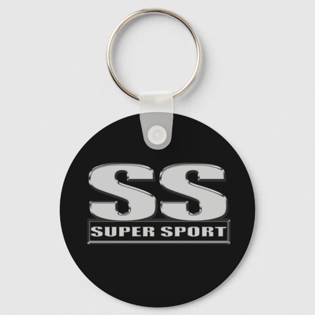 Chaveiro preto super-esporte (Frente)