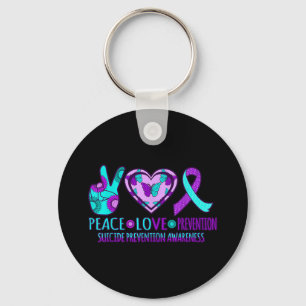 Chaveiro Prevenção Amor Paz Feliz Consciencialização do Sui