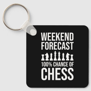 Chaveiro Previsão de Fim de Semana - 100% de Chance de Xadr