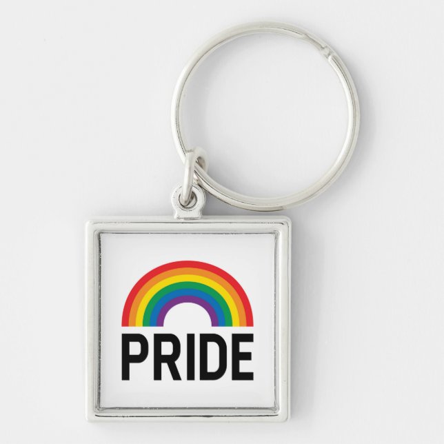 Chaveiro Pride Rainbow (Frente)
