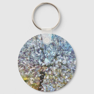 Chaveiro Primavera Almond Blossom Trabalho de arte de Point