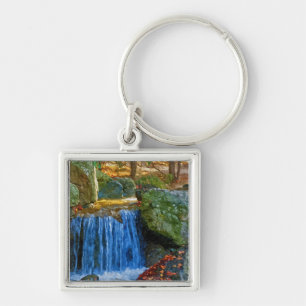 Chaveiro Primavera de água azul