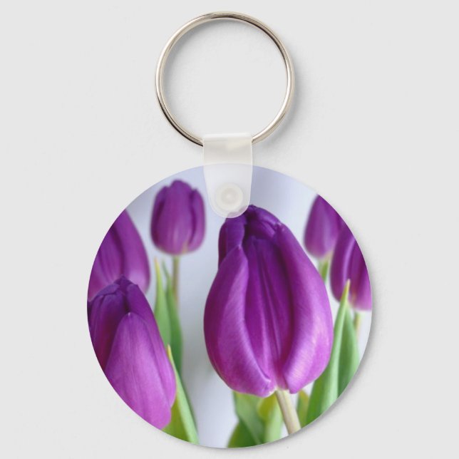 Chaveiro Primavera Tulip Key Chain (Frente)