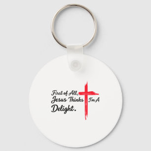 Chaveiro Primeiro de Jesus acha um deleite humor cristão