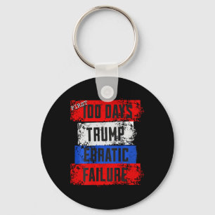 Chaveiro Primeiros 100 Dias de Trump Falha Errática Falhou