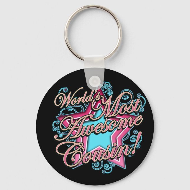 Chaveiro Primo Mais Incrível Do Mundo (Frente)