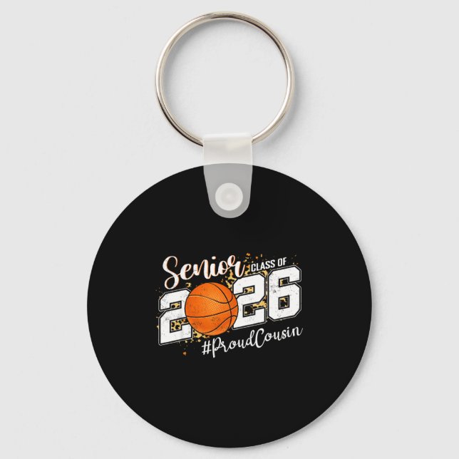 Chaveiro Primo Orgulhoso Basquete Senior 2026 (Frente)