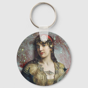 Chaveiro Princesa aciganada, arte alterada