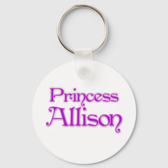 Chaveiro Princesa Allison (Frente)